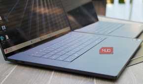 The Dell XPS 16 compared to the Dell XPS 14.