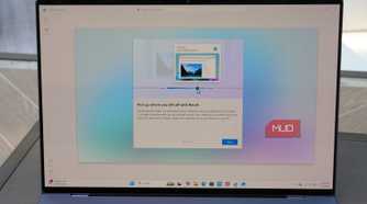 The Recall screen on an XPS 16.