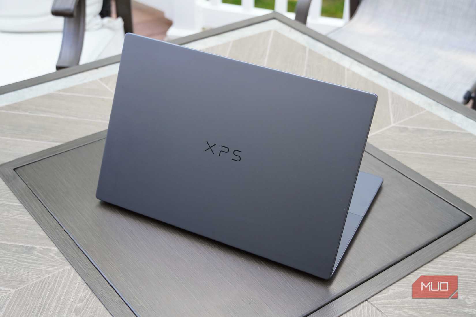 The back of the XPS 16.