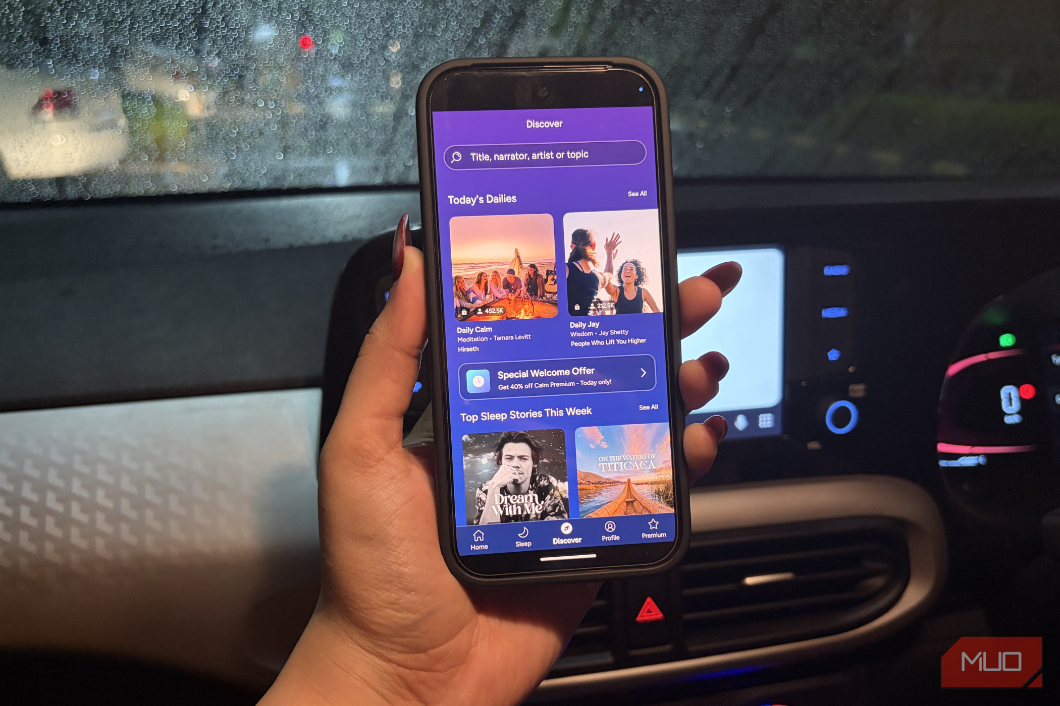 Discover music and meditation for stress and anxiety on Calm app