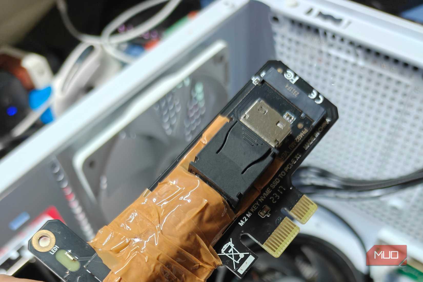 محول Ouclink إلى NVMe DIY