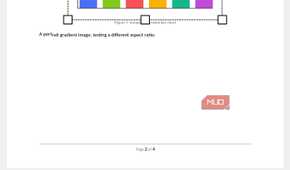 Document editing app showing a test chart