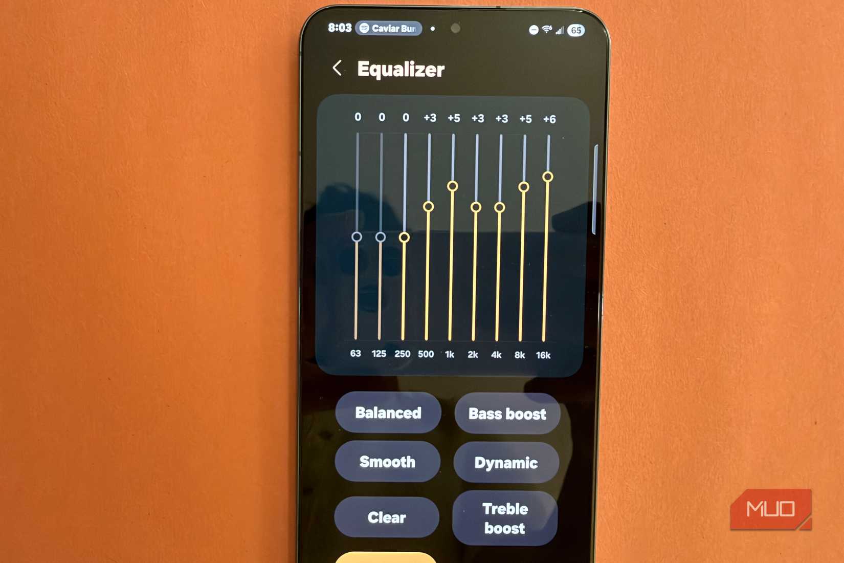 eq on samsung phone