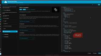 ESPHome device yaml page split view.