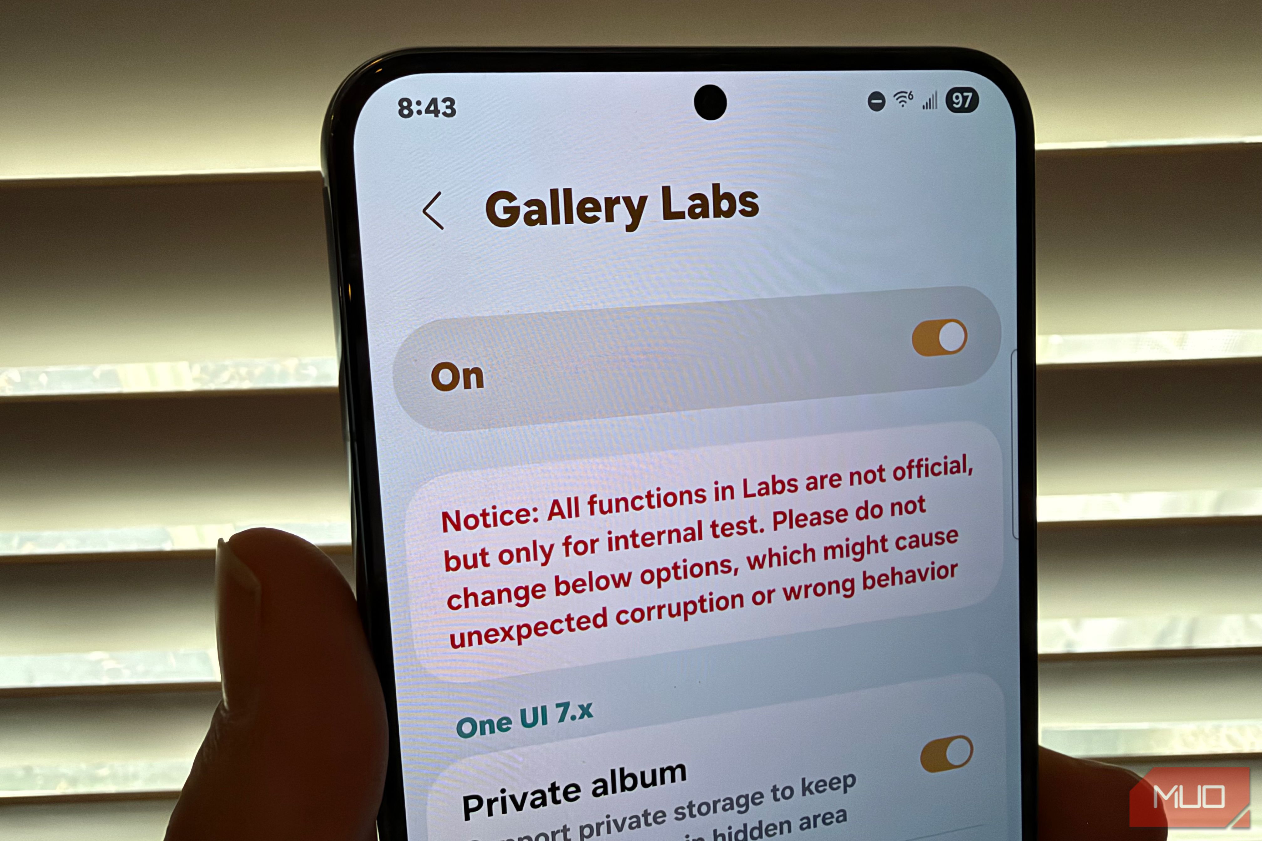 I found Galaxy's secret Gallery Labs menu and suddenly my phone does way more