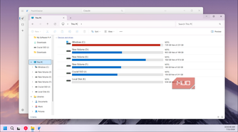 File Explorer This PC drives