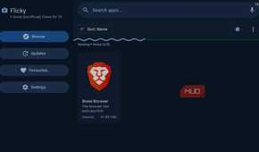Flicky app on Android TV