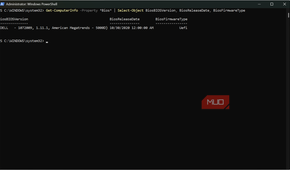 Formated GetOSinfo command