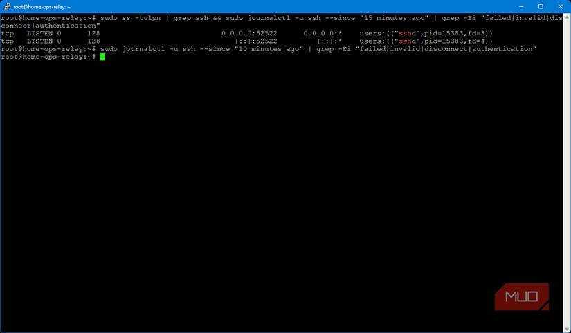 Linux Ubuntu SSH server with SSH port moved to a higher service port