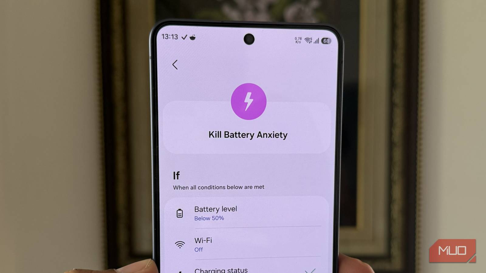 My battery anxiety is gone thanks to one Samsung routine