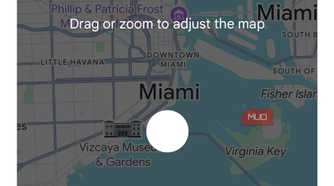 Screenshot downloading maps in Google Maps.