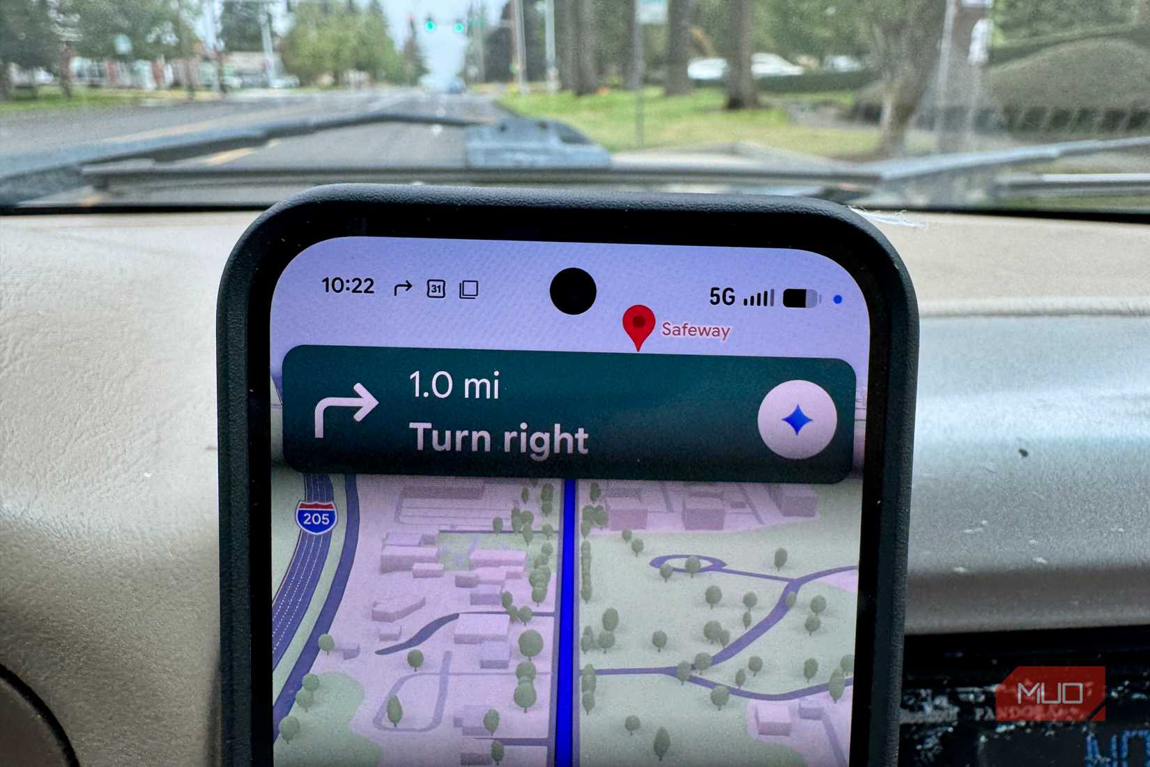 Google Maps in the car