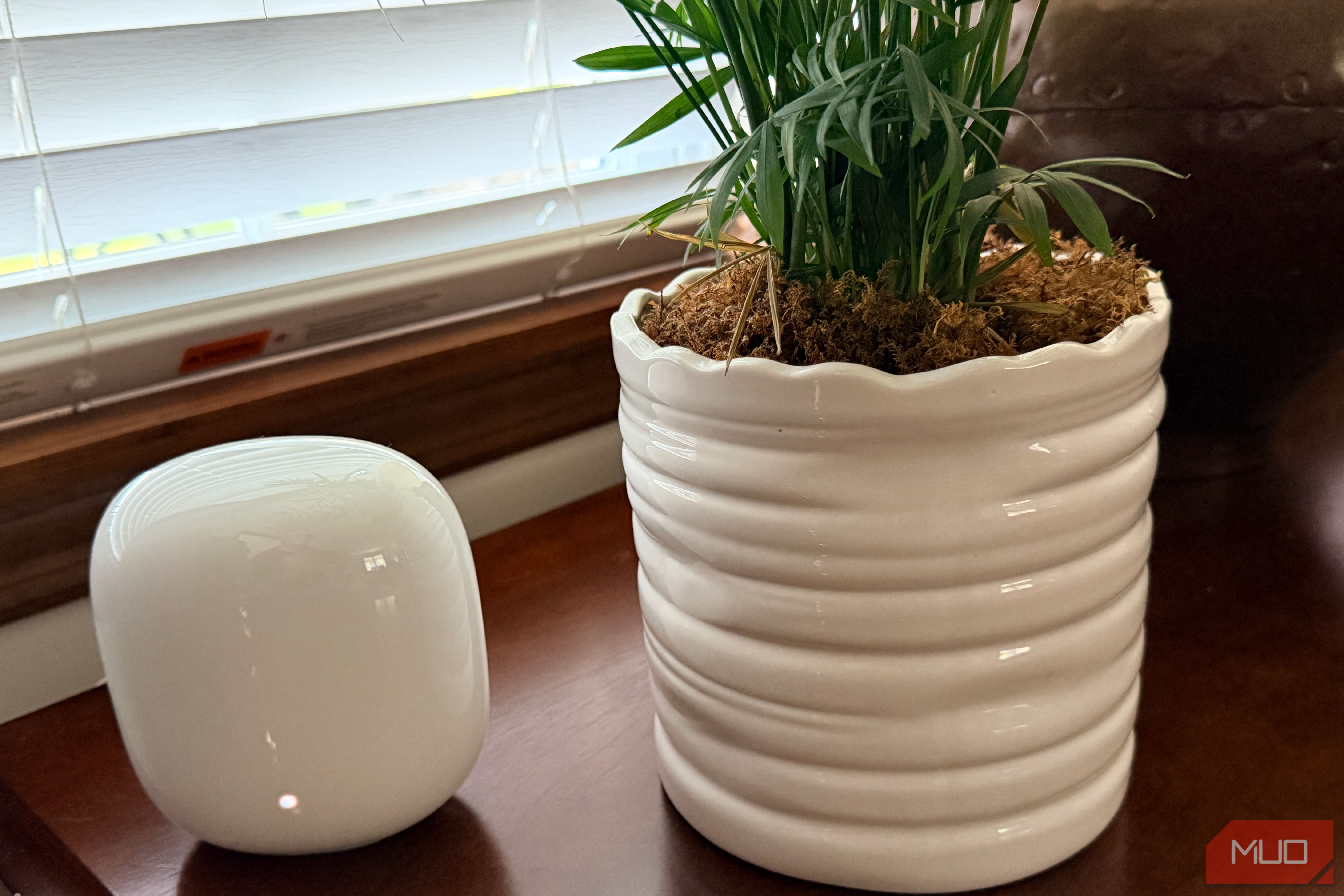 A Google Nest in a living room.