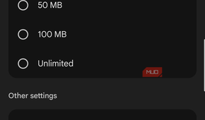 Google Photos with data backups off.