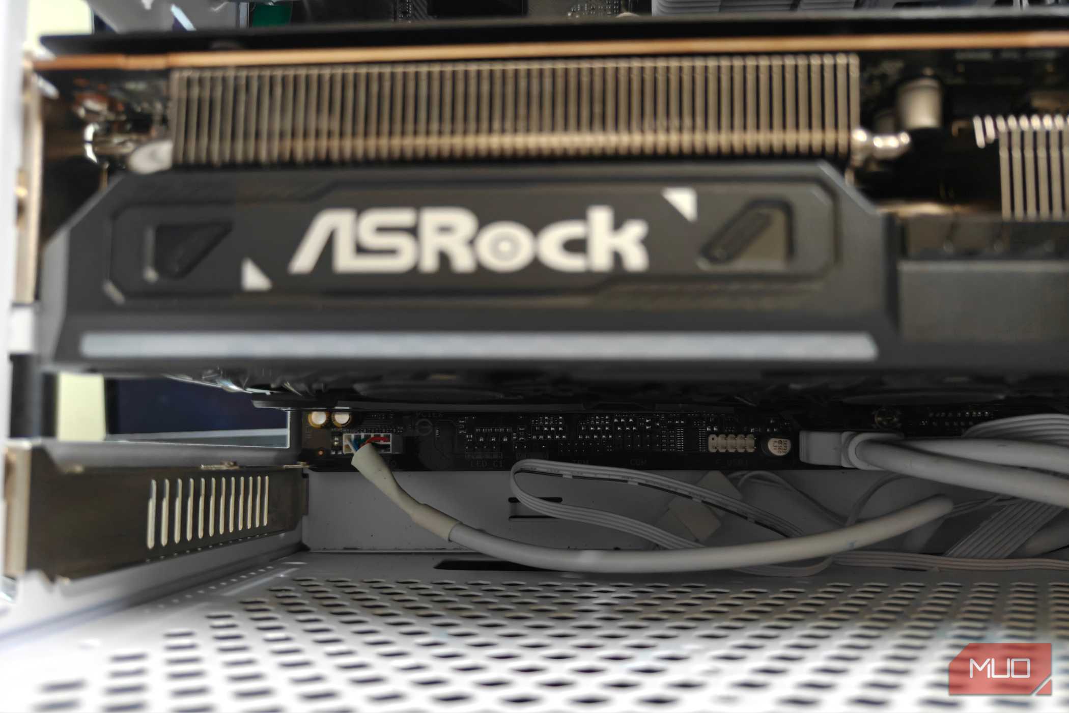 A GPU eating three PCIe slots