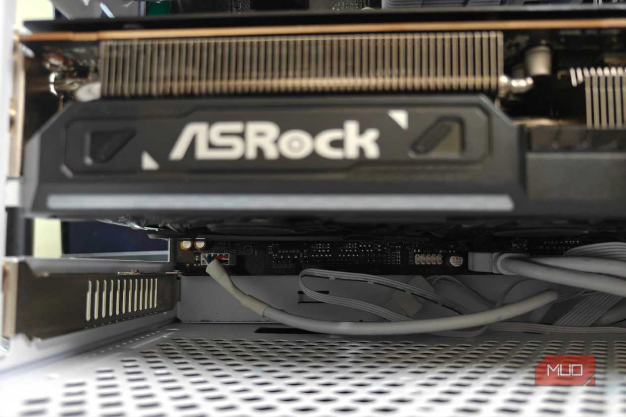 A GPU eating three PCIe slots