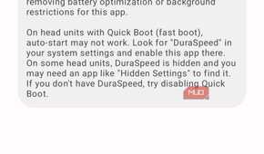 Headunit Revived Automation Settings Auto Connect Last Session Setup Page