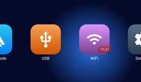 Headunit Revived Main Menu With Self Mode Usb Wifi Settings Options