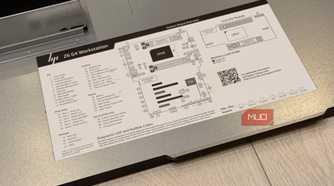 HP Z6 G4 Workstation system board overview label showing the port and slot layout