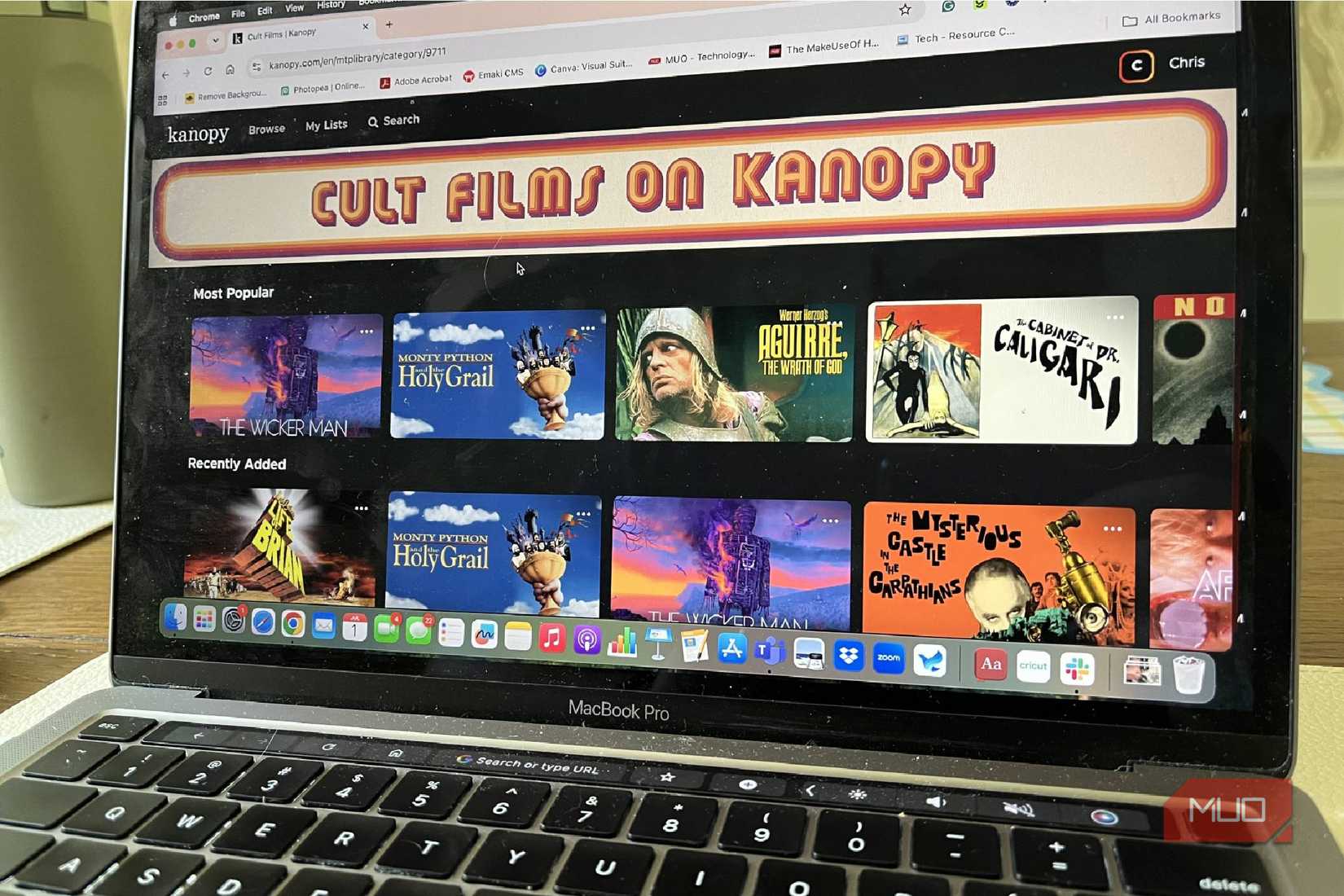 A list of cult films available to stream on Kanopy