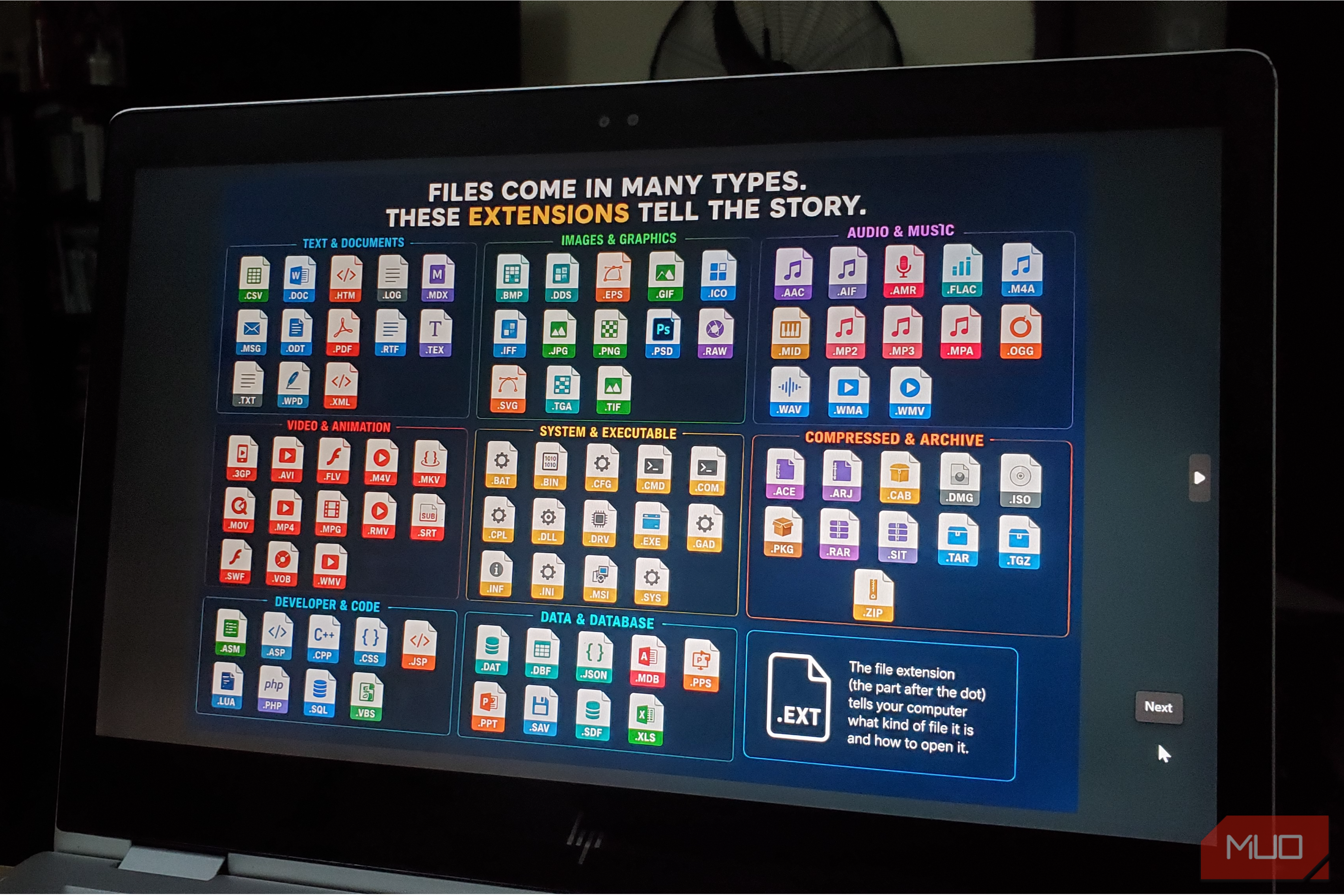 Windows file extensions are mostly stuck at three letters because of this 1980s hardware limit