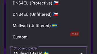 List of available DNS service providers