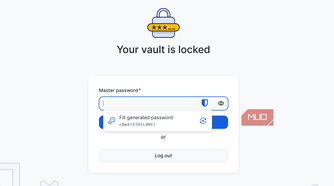 Locked Bitwarden Vault