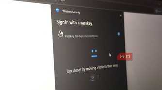 Loggin into Microsoft with Passkey