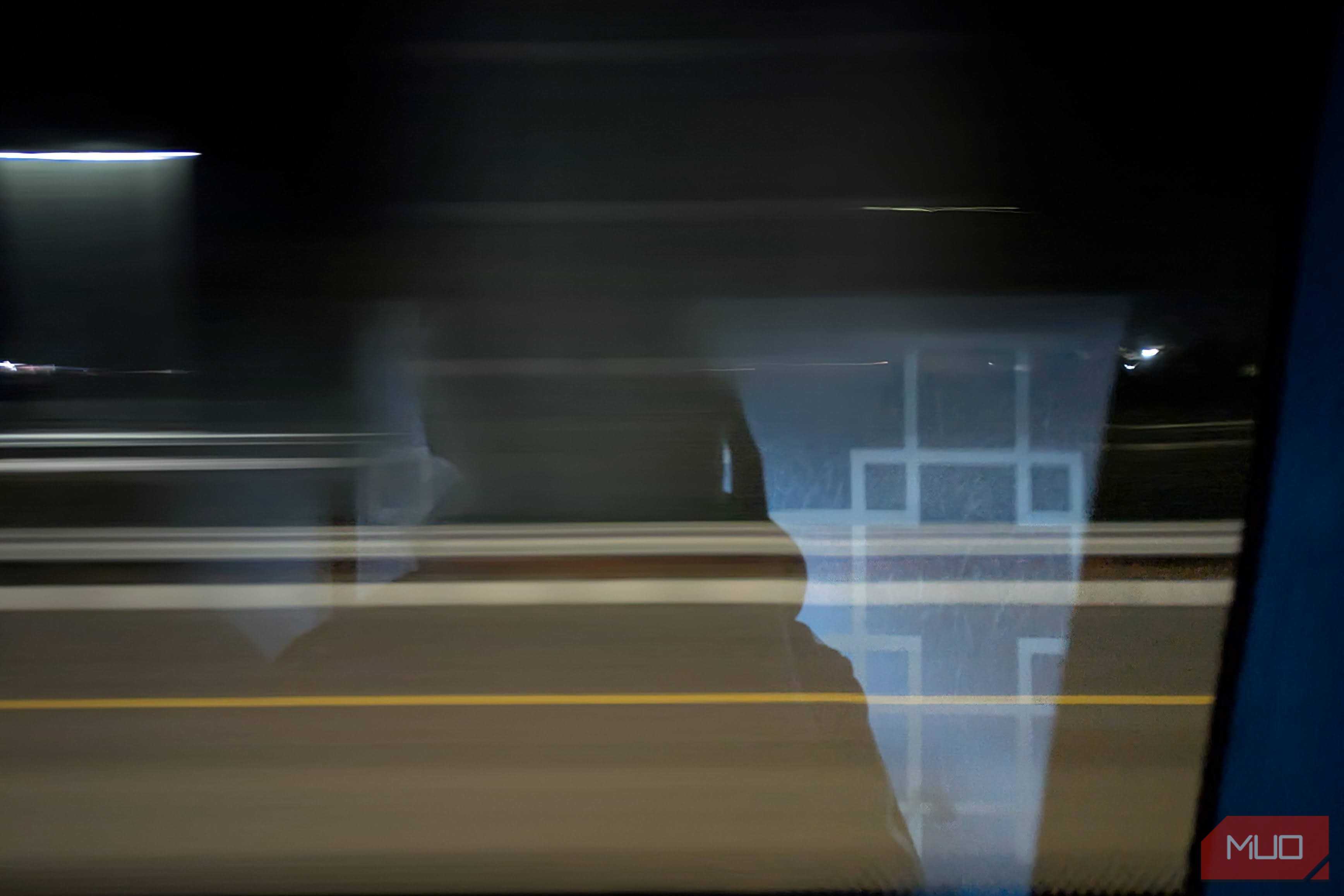 Long exposure photo of a road.