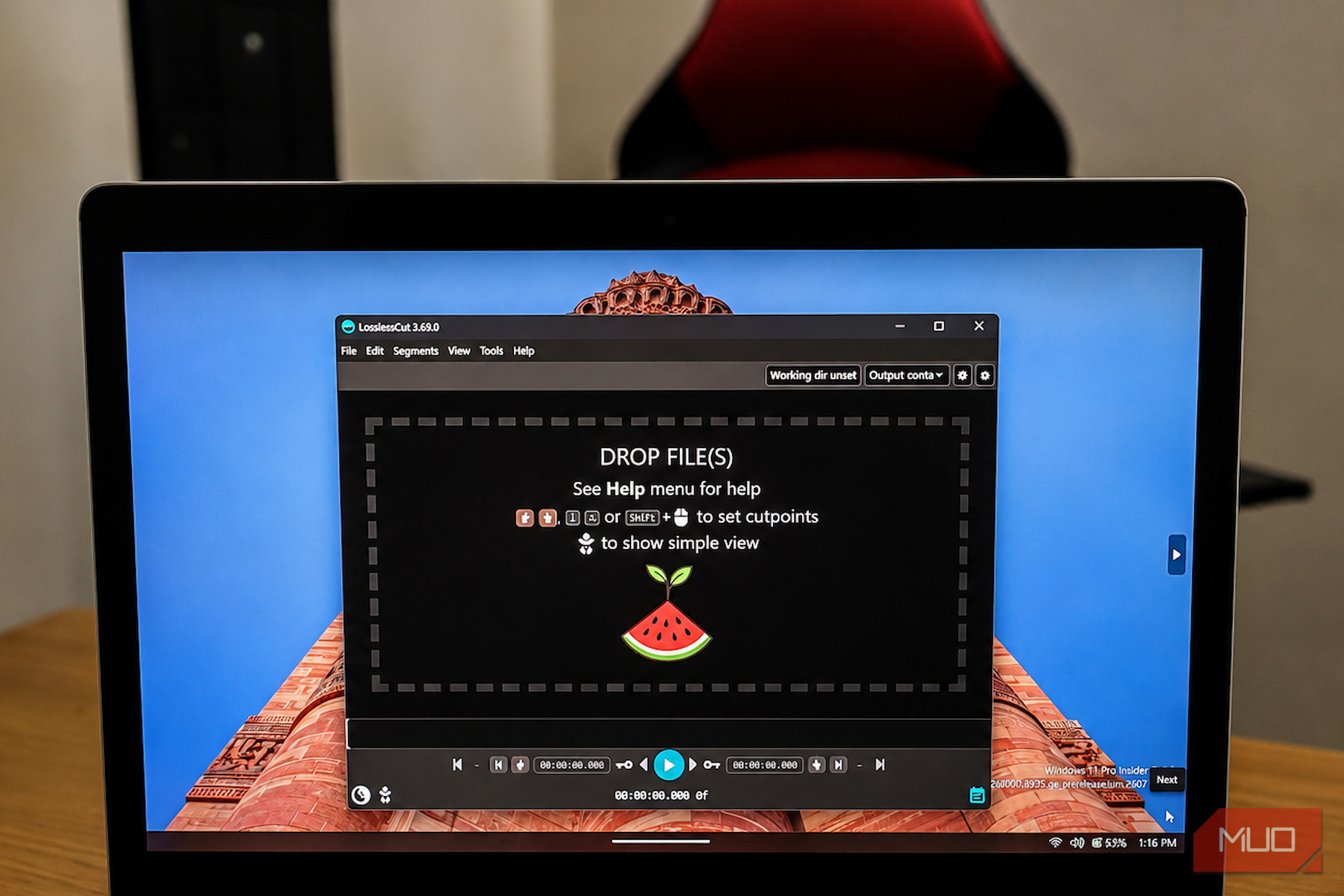 This is the video editor I use when I don’t actually want to edit