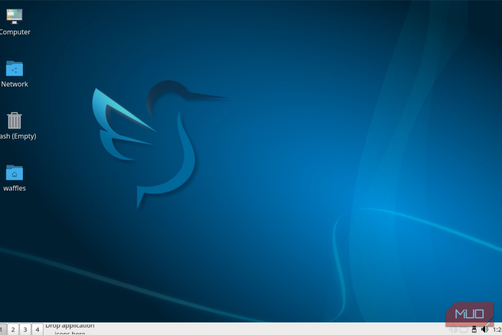 The LXQT desktop