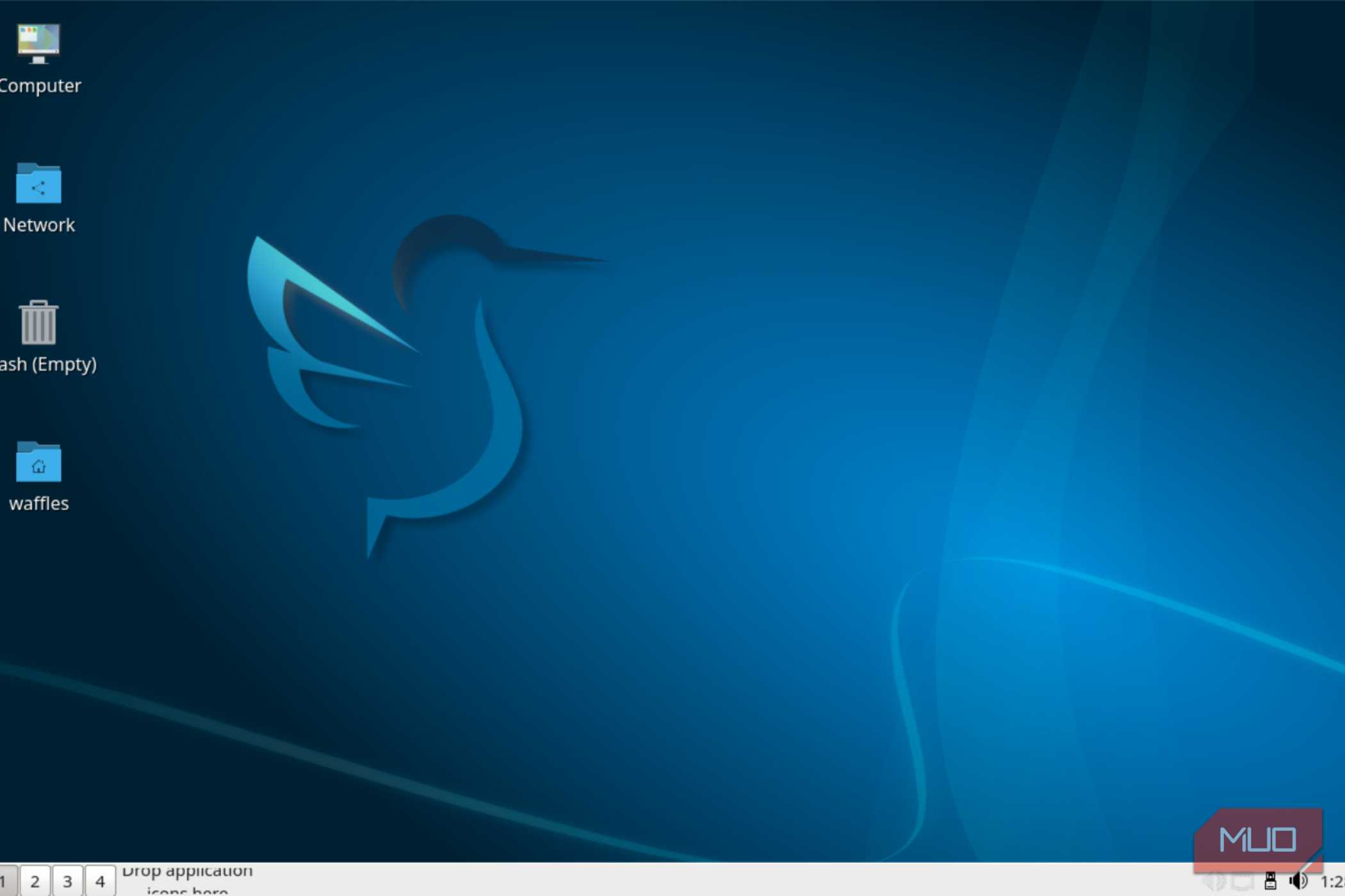 The LXQT desktop