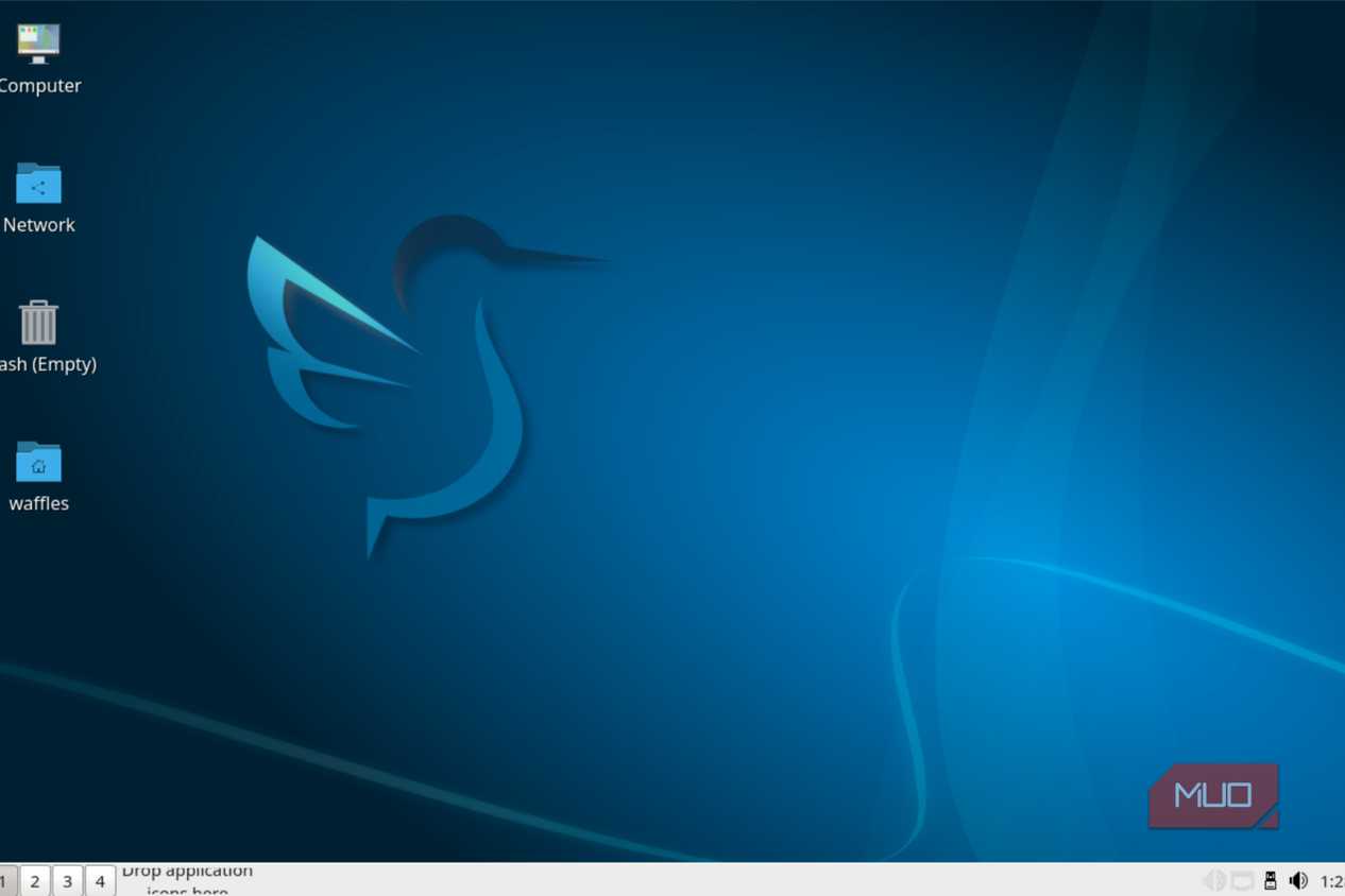 The LXQT desktop