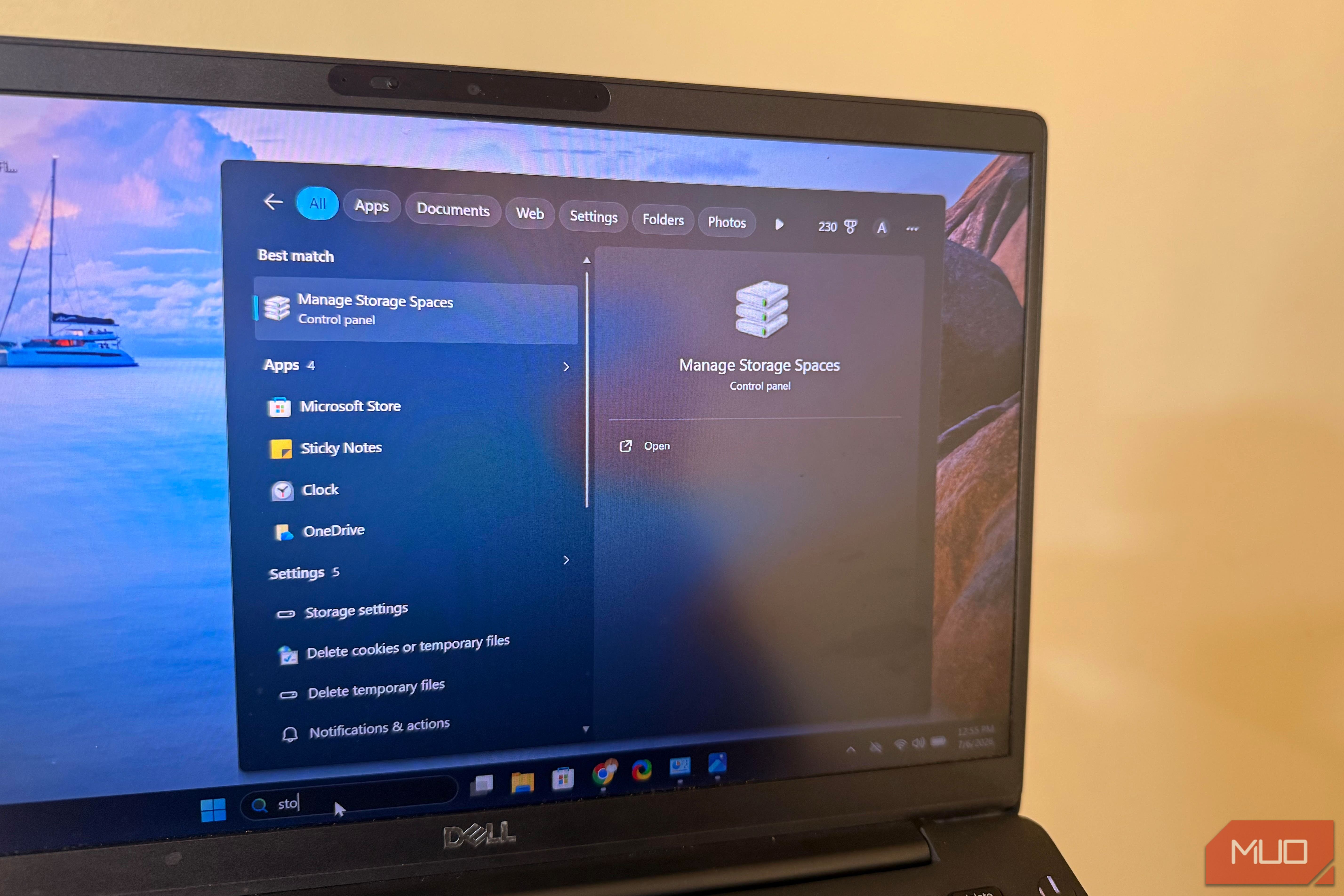 Manage Storage Spaces on WIndows 11-1