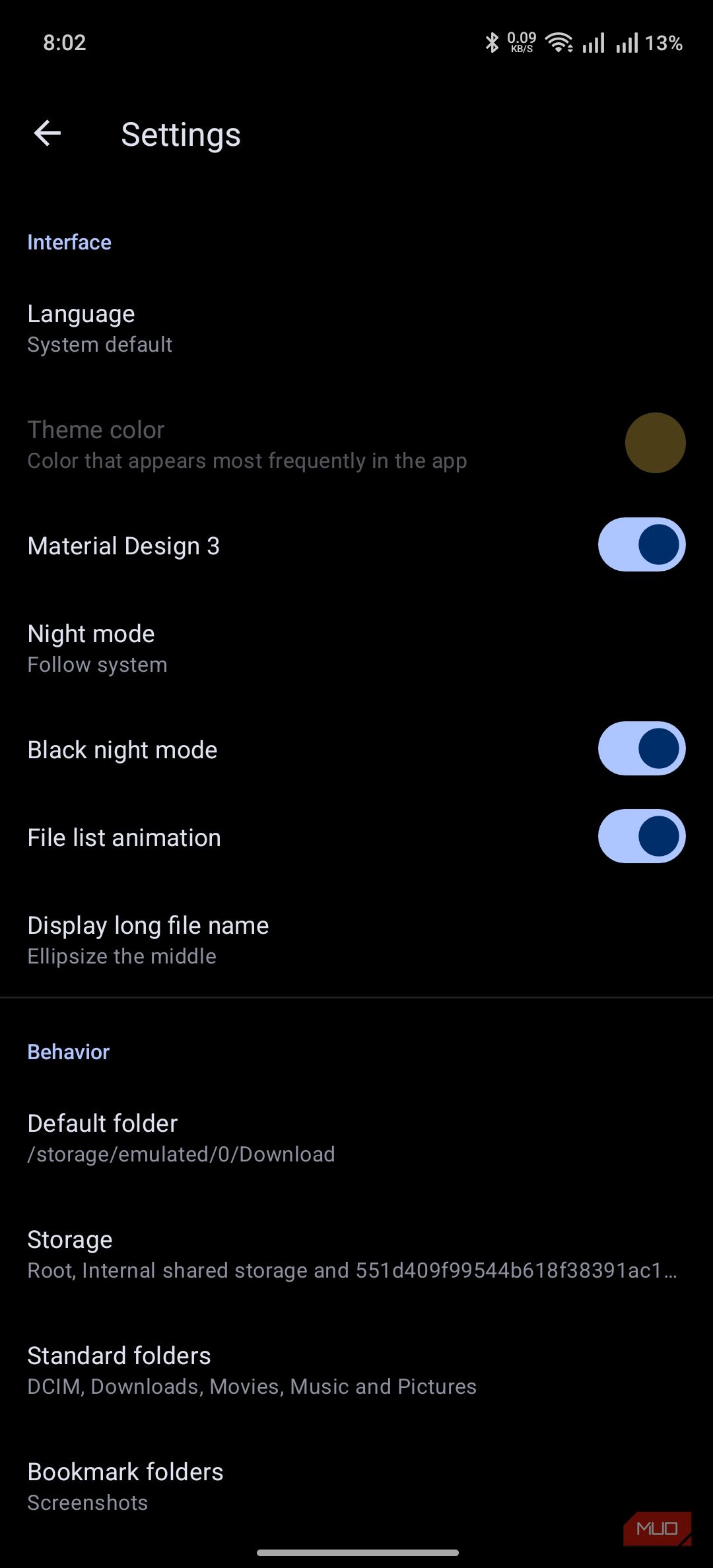 material files running the material design 3 version
