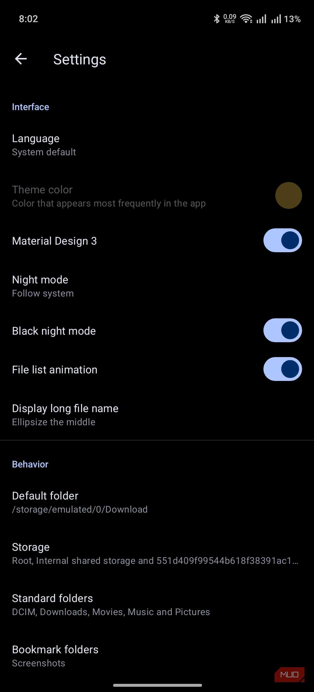 material files running the material design 3 version