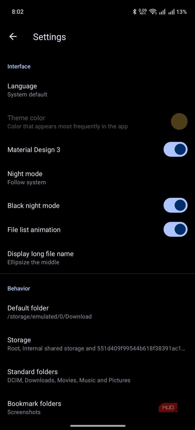 material files running the material design 3 version