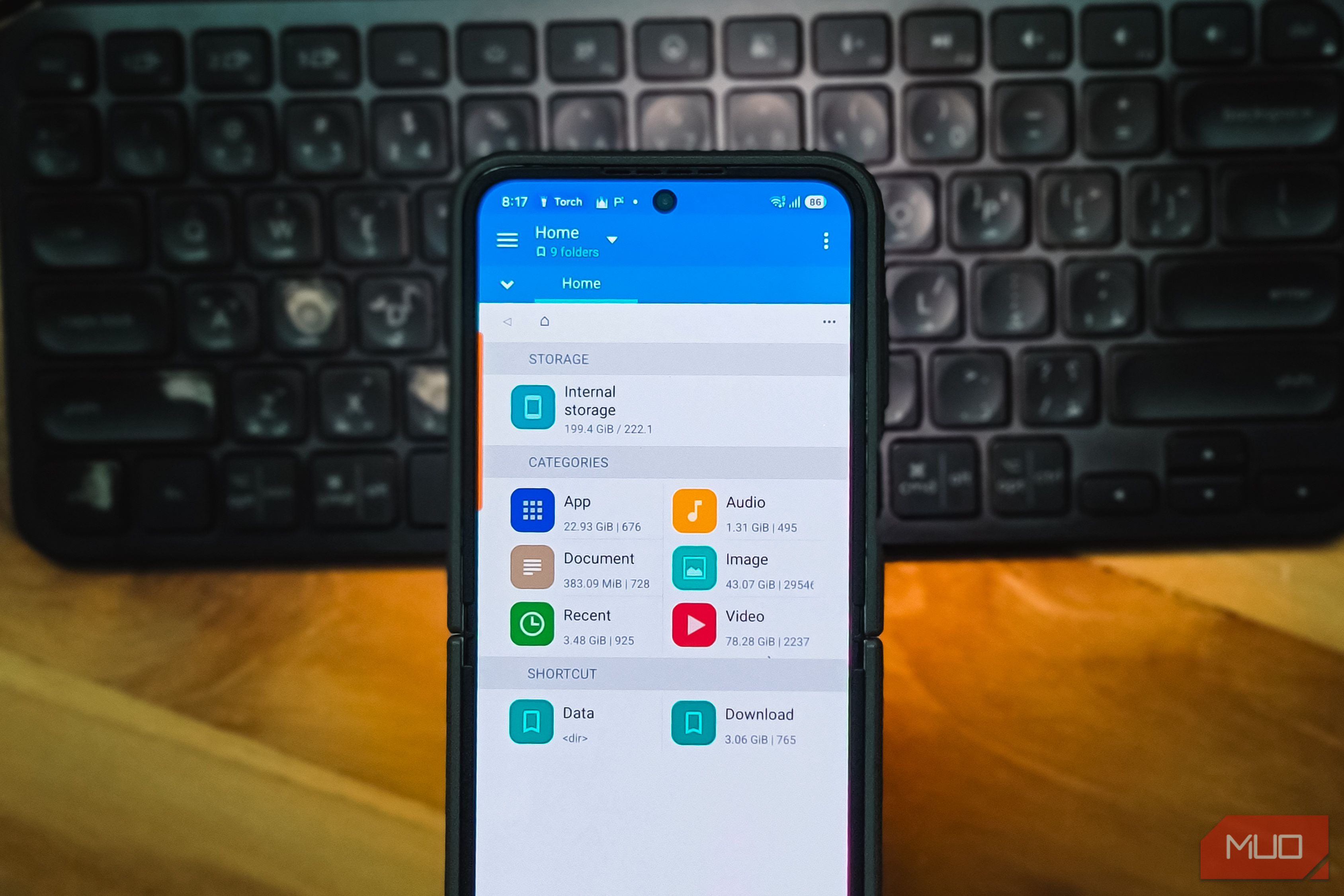 Mixplorer File Manager Home Screen Samsung Galaxy Z Flip 6