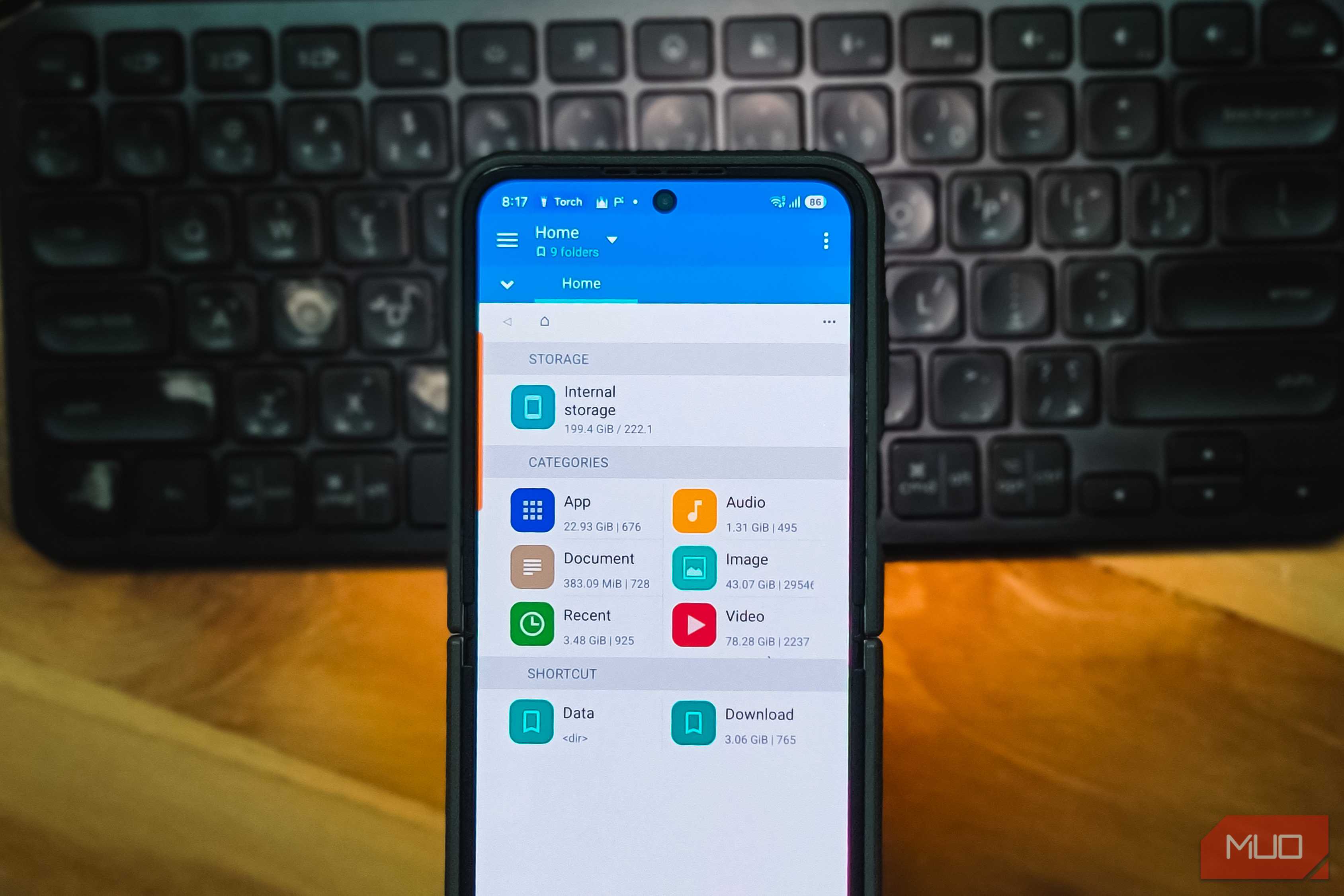 Mixplorer File Manager Home Screen Samsung Galaxy Z Flip 6
