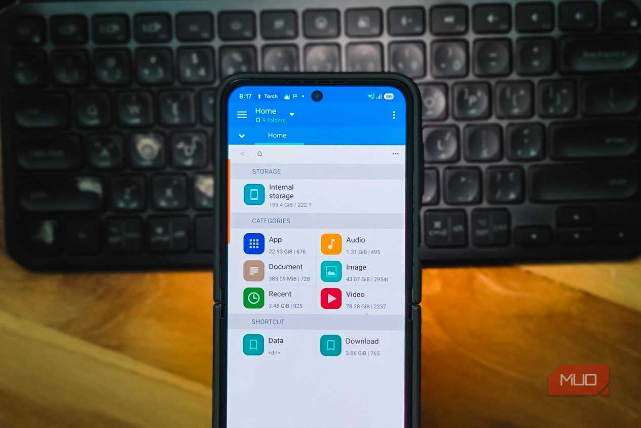 Mixplorer File Manager Home Screen Samsung Galaxy Z Flip 6
