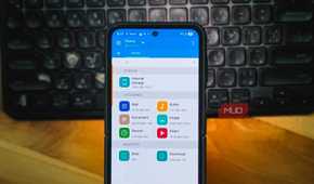 Mixplorer File Manager Home Screen Samsung Galaxy Z Flip 6
