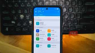 Mixplorer File Manager Home Screen Samsung Galaxy Z Flip 6