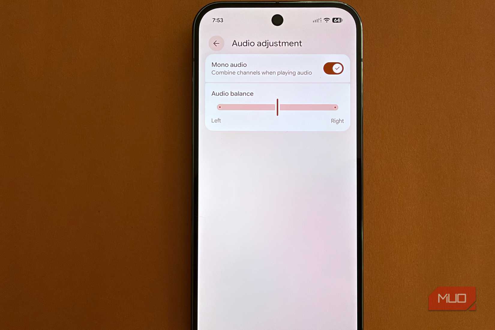 mono audio on pixel 10 pro