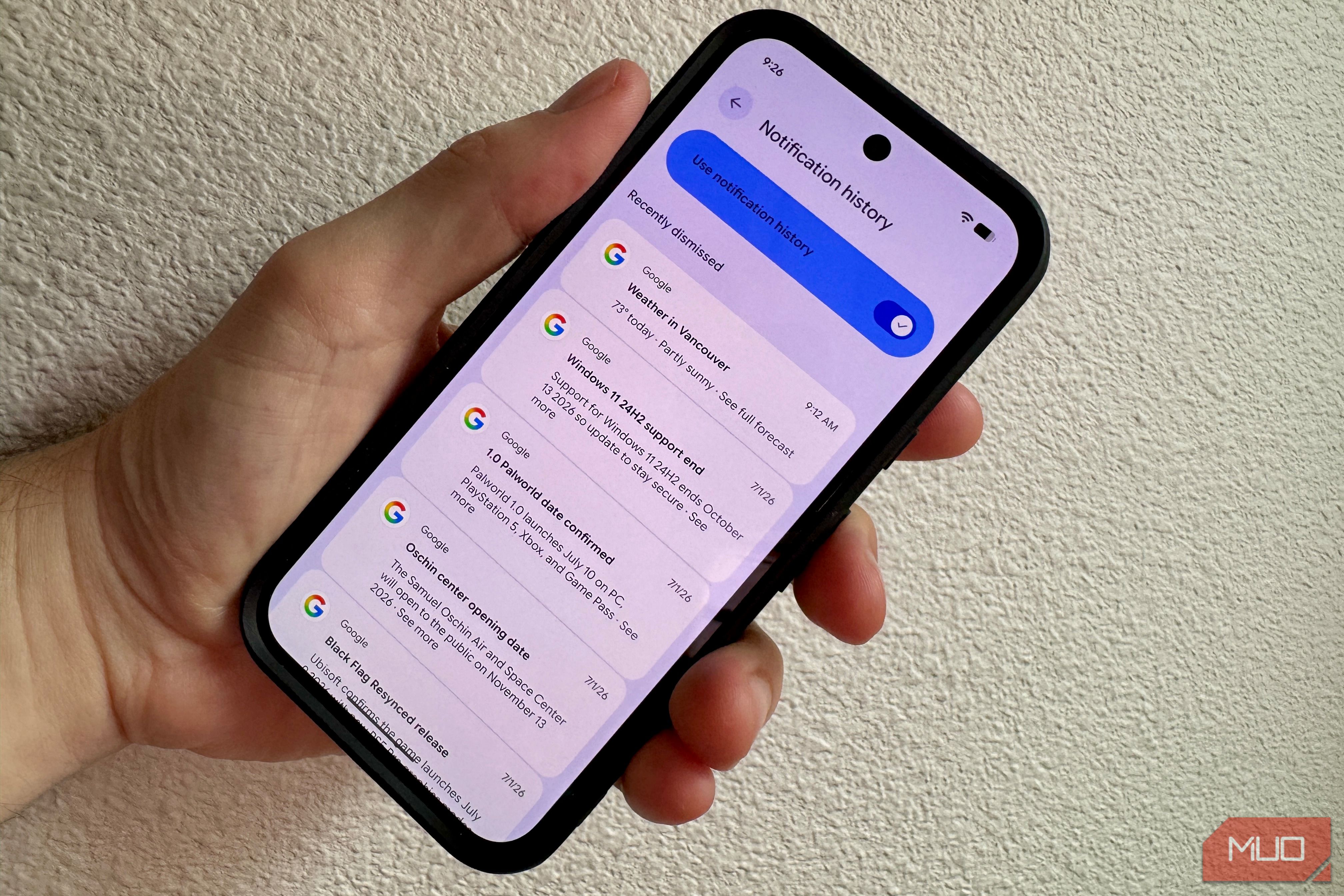 Your Android phone keeps a log of every notification you accidentally dismissed — this is how to access it