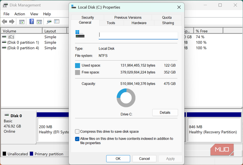 NTFS file system
