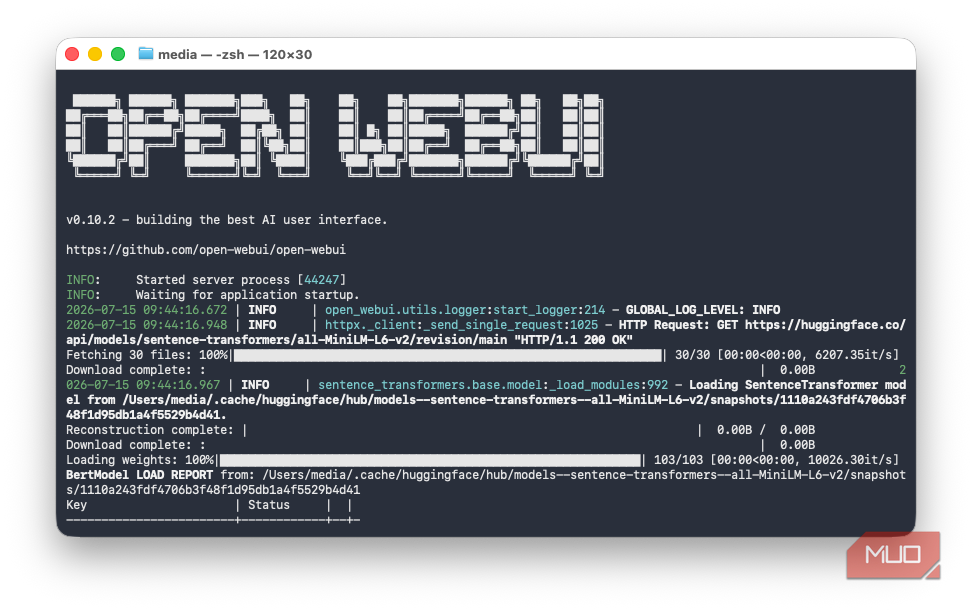 Open WebUI in Terminal