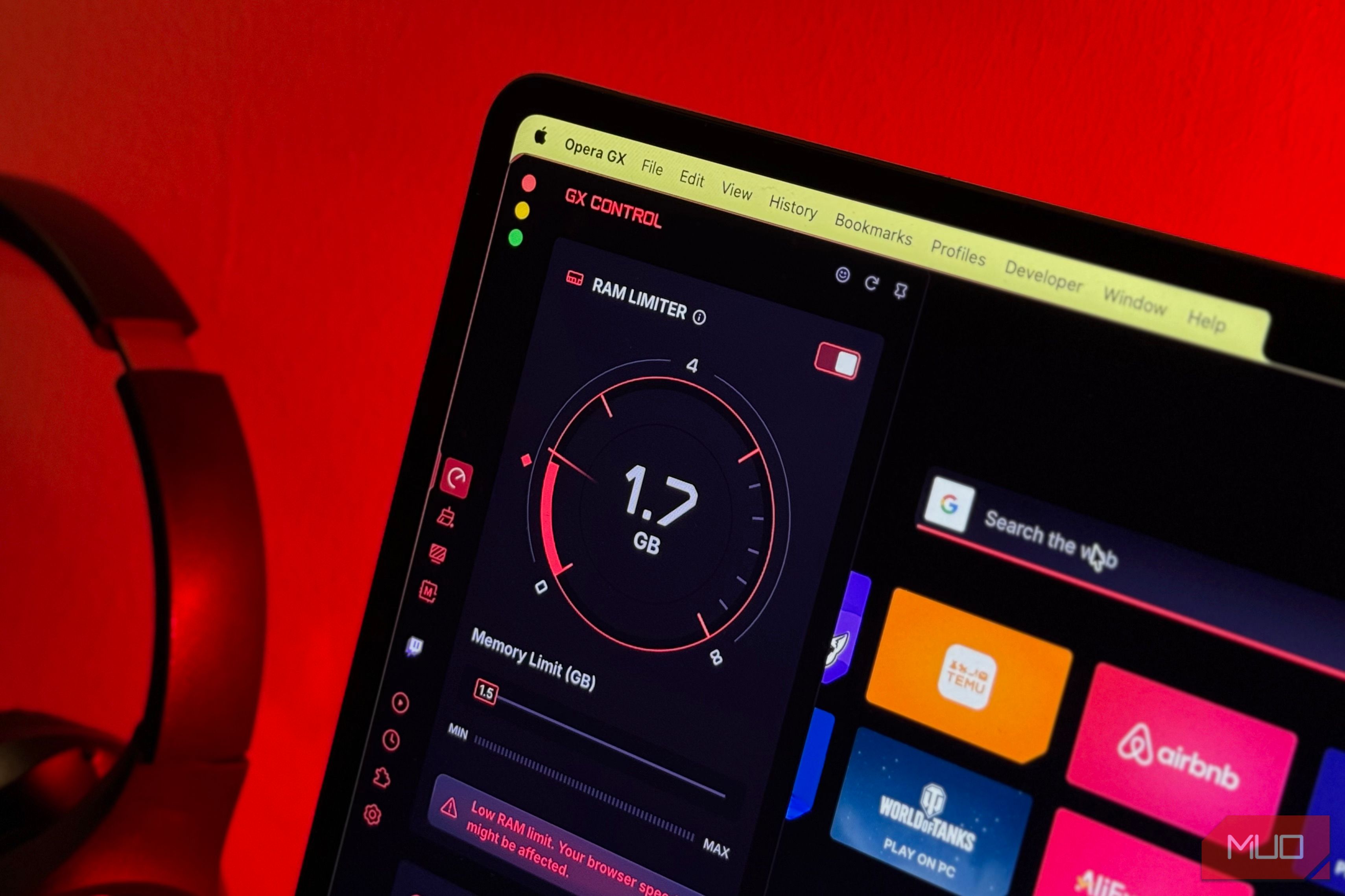I tried the browser made for gamers, and it has a feature every browser needs