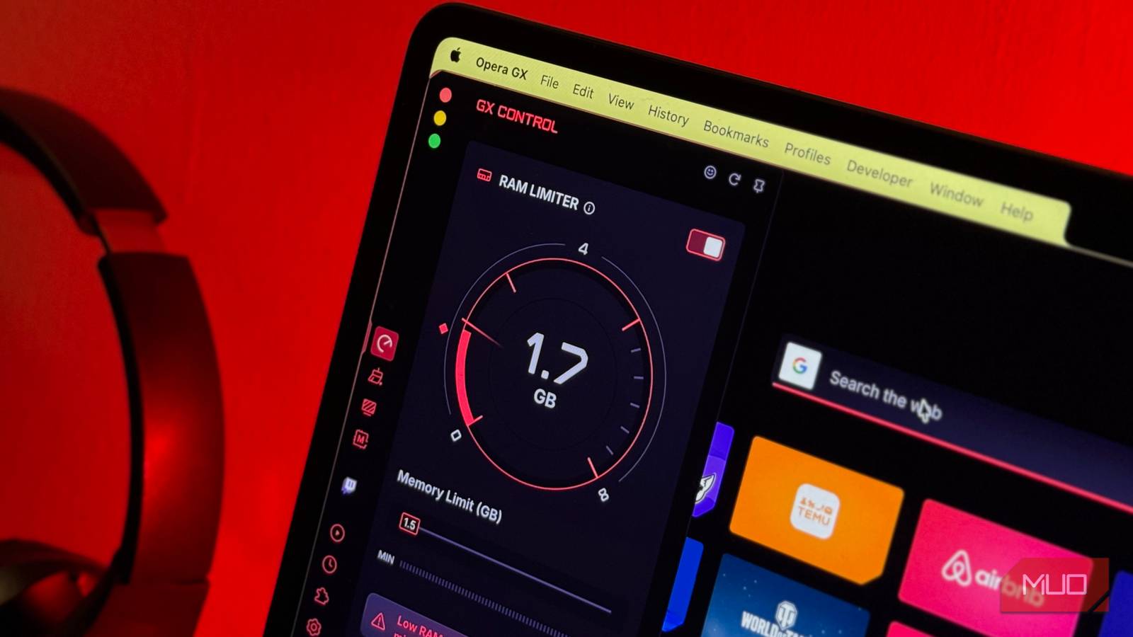 I tried the browser made for gamers, and it has a feature every browser needs