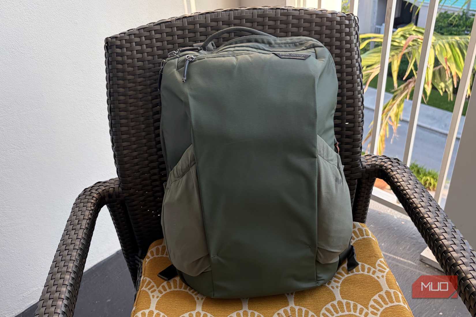 The daypack part of the Peak Design 2-in-1 travel bag.