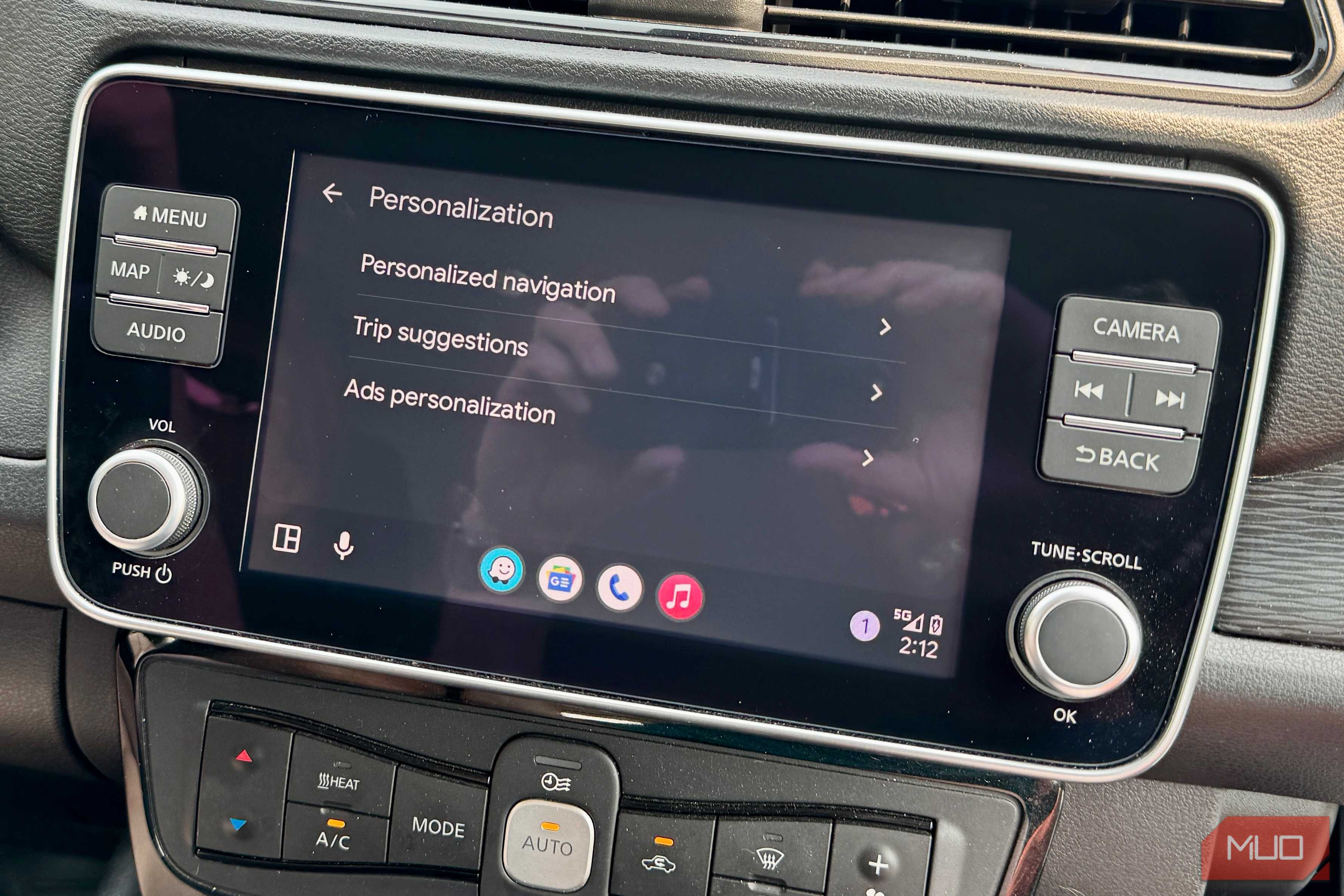 Personalized Navigation button